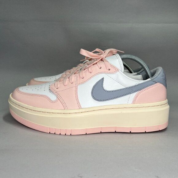 Nike Air Jordan 1 Shoes Women's 12 Elevate Low Atmosphere Retro Platform Sneaker - Picture 4 of 11